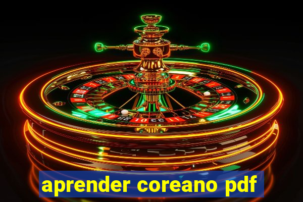 aprender coreano pdf